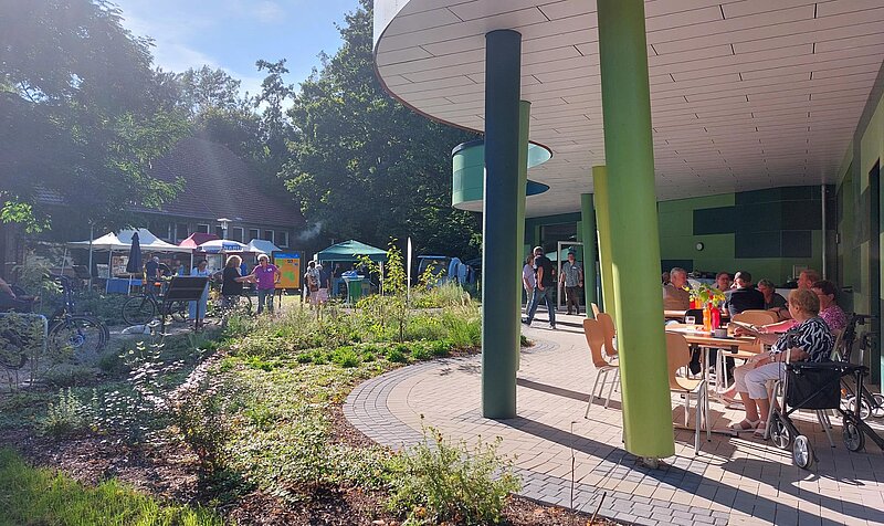 Cafe an der Umweltstation, Foto: NABU Willich